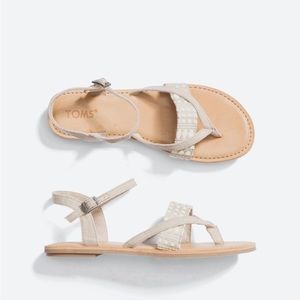 TOMS Lexie Novelty Canvas Sandal, Size 8
